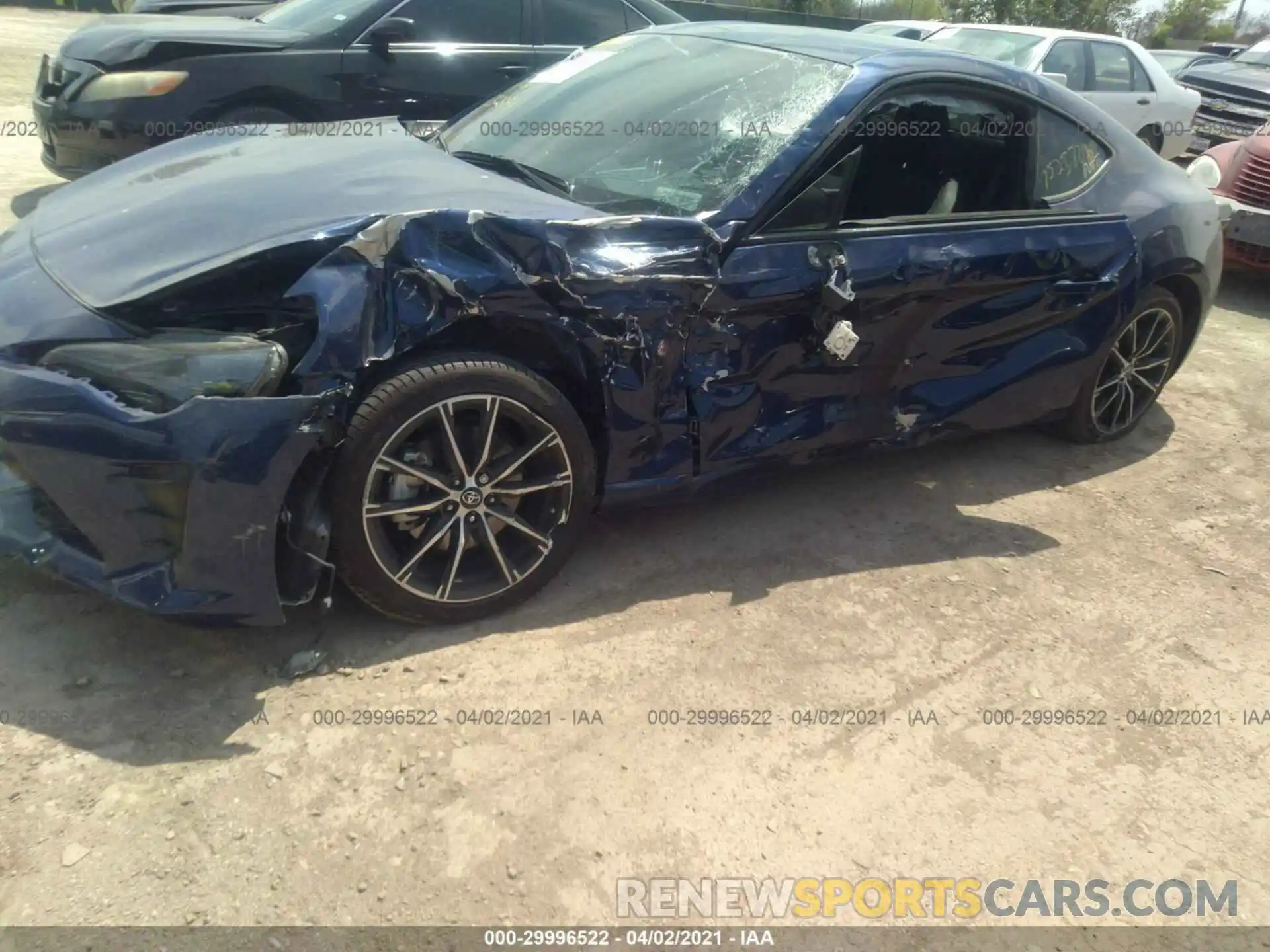 6 Photograph of a damaged car JF1ZNAA1XL9752574 TOYOTA 86 2020