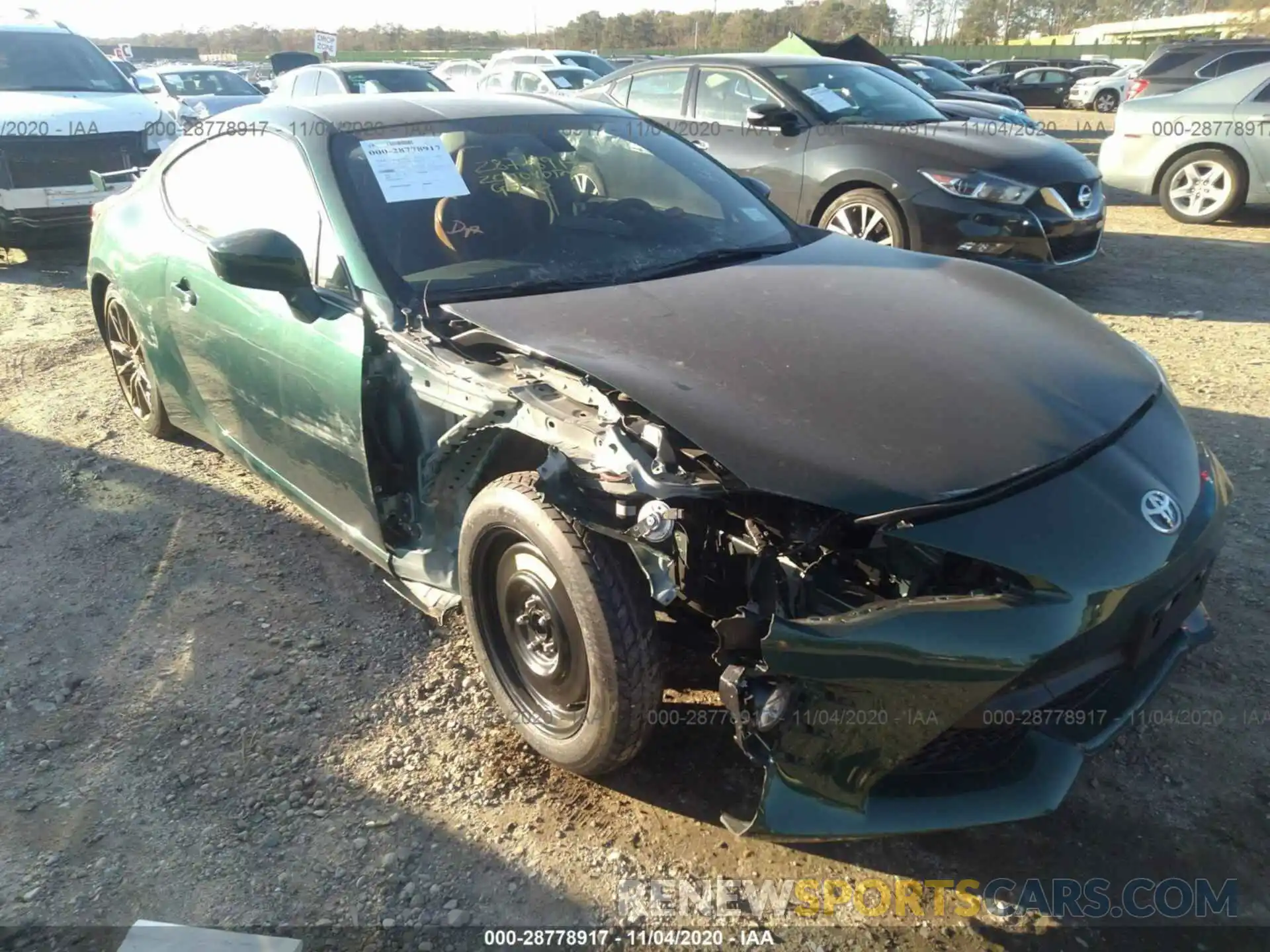 6 Photograph of a damaged car JF1ZNAE10L8750087 TOYOTA 86 2020