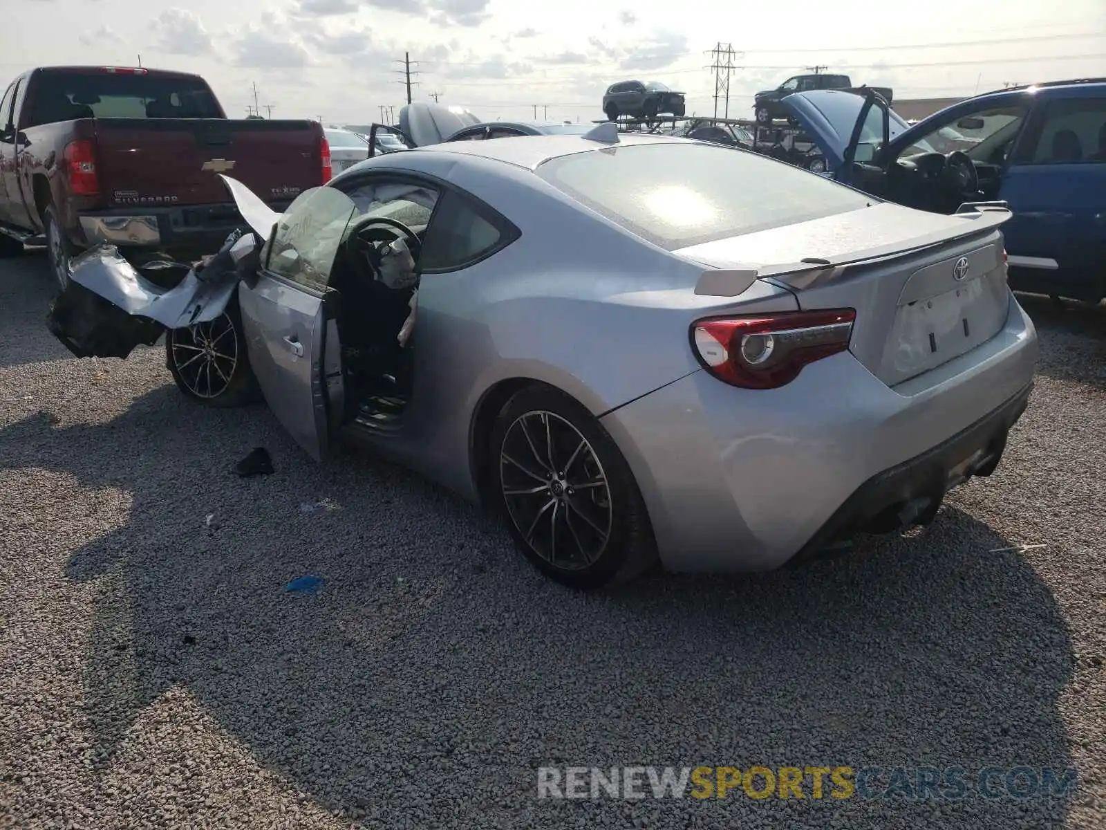 3 Photograph of a damaged car JF1ZNAE12L8753895 TOYOTA 86 2020