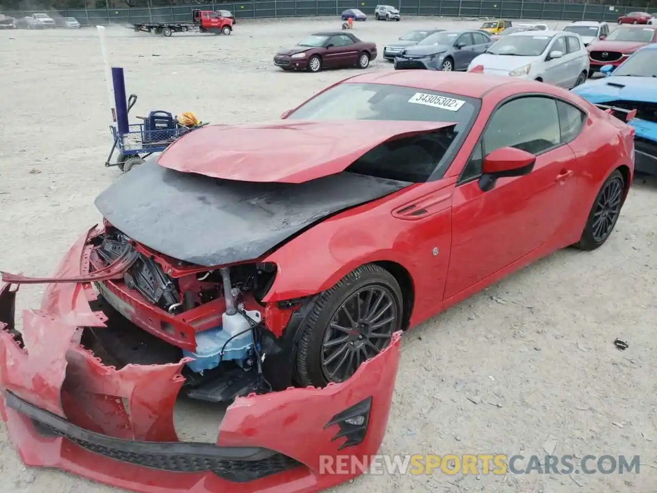 2 Photograph of a damaged car JF1ZNAE16L8753883 TOYOTA 86 2020