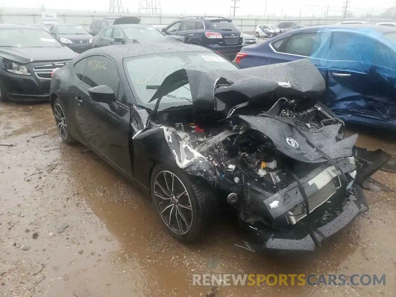 1 Photograph of a damaged car JF1ZNAE18L8751469 TOYOTA 86 2020