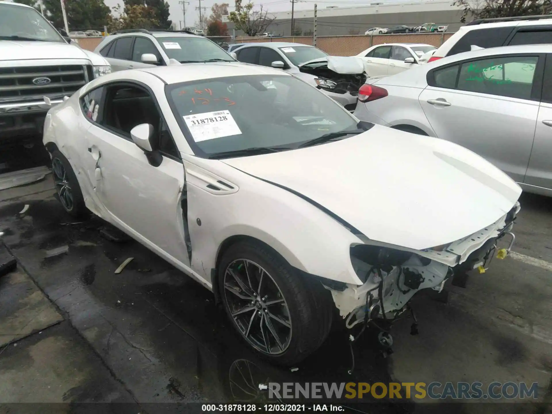 1 Photograph of a damaged car JF1ZNAE18L8753464 TOYOTA 86 2020