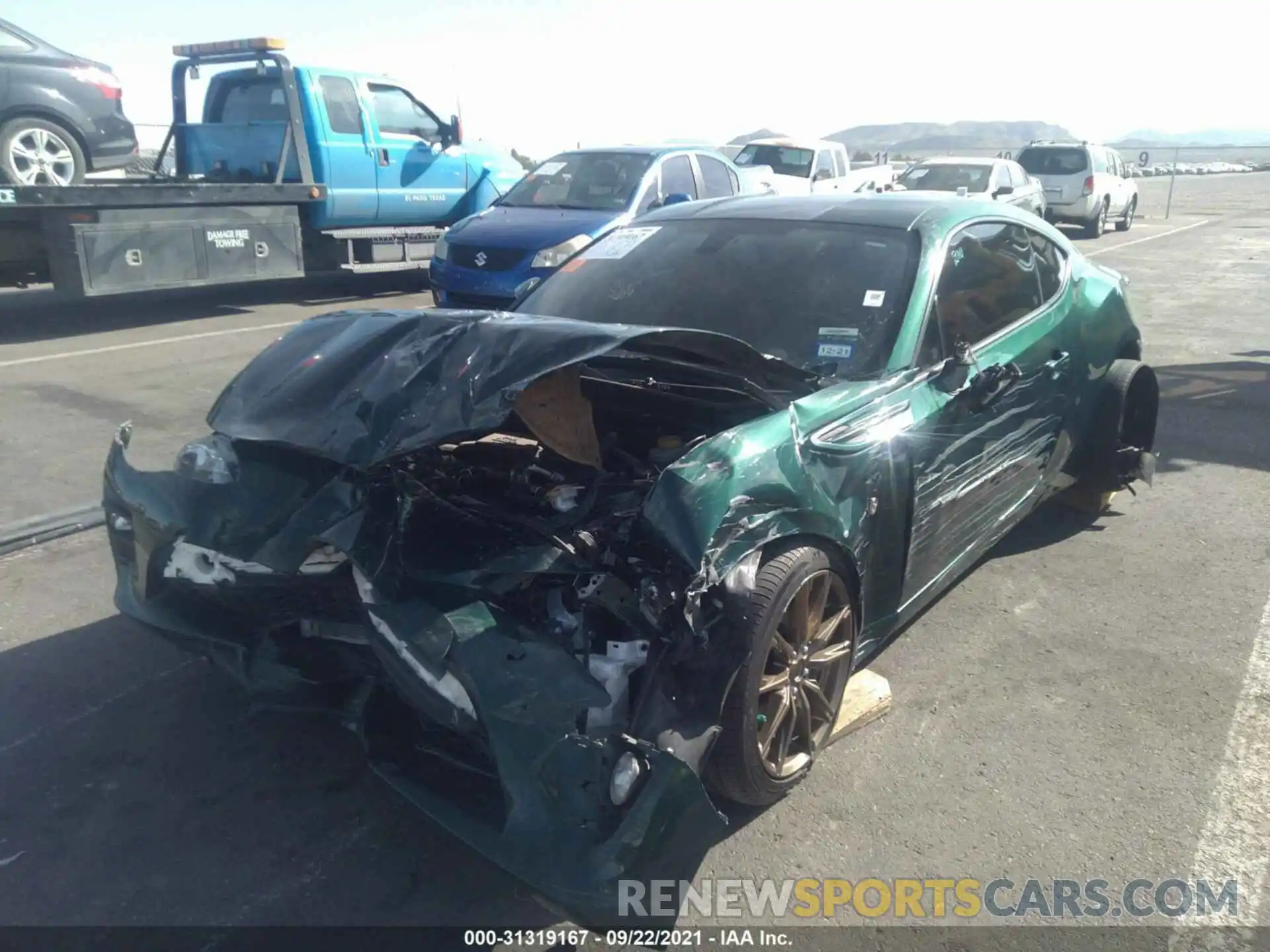 2 Photograph of a damaged car JF1ZNAE19L8750962 TOYOTA 86 2020