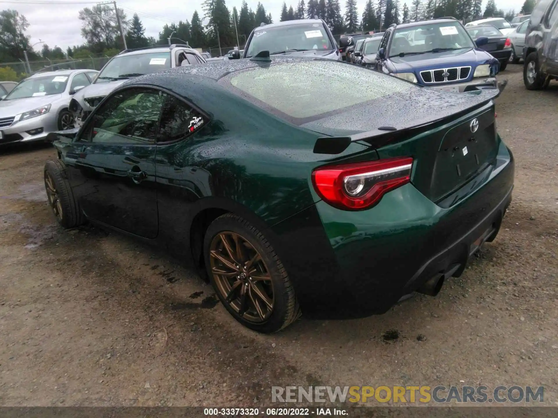 3 Фотография поврежденного автомобиля JF1ZNAE19L9750079 TOYOTA 86 2020