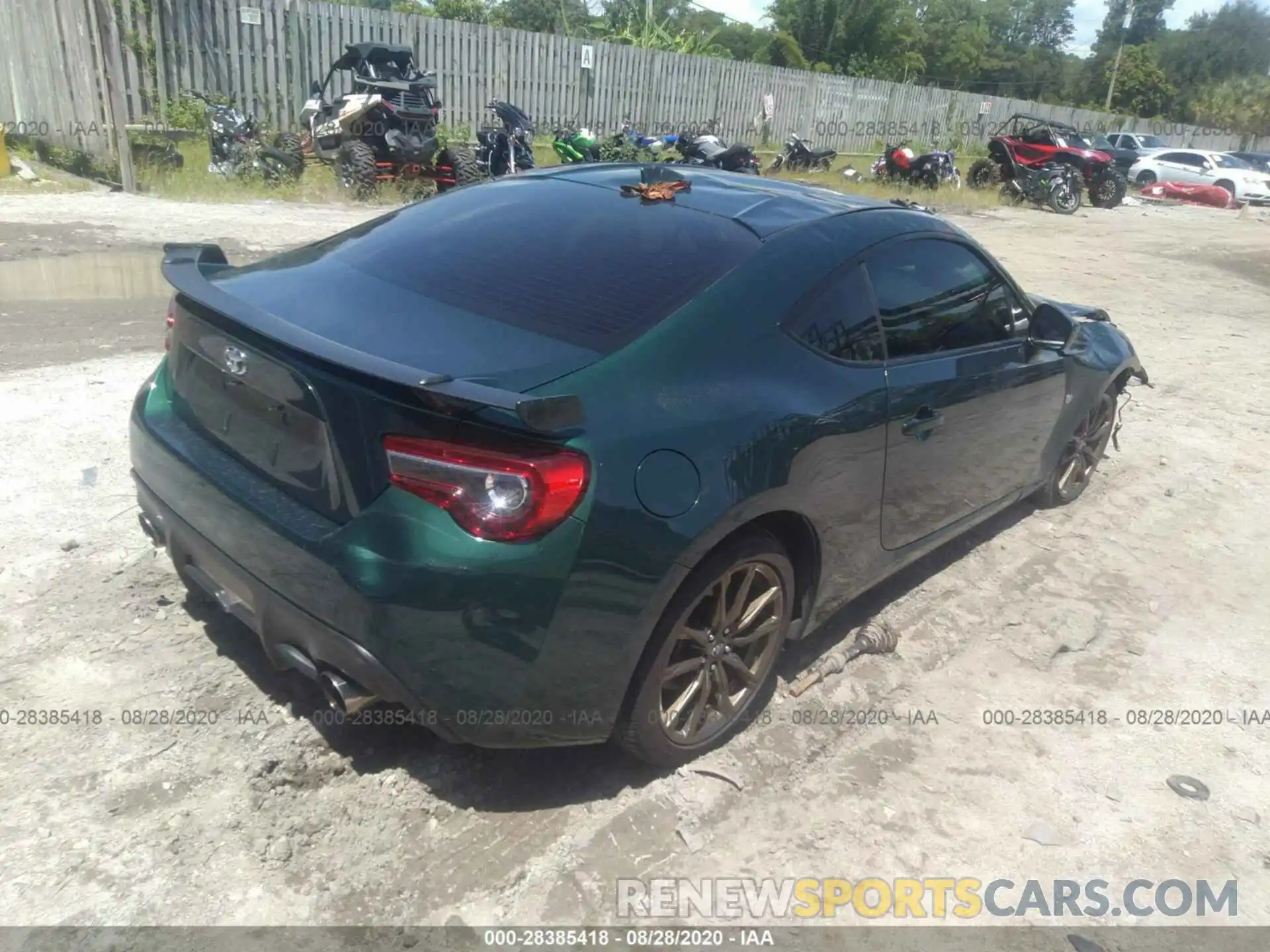 4 Photograph of a damaged car JF1ZNAE1XL9750320 TOYOTA 86 2020