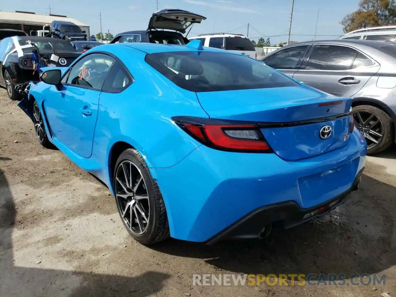 3 Photograph of a damaged car JF1ZNBB11N9752485 TOYOTA 86 2022