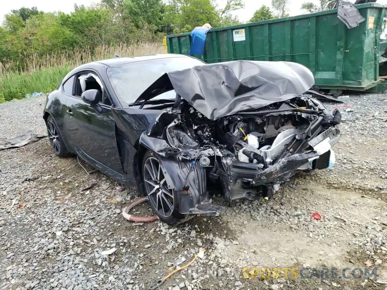 1 Photograph of a damaged car JF1ZNBC11N8751597 TOYOTA 86 2022