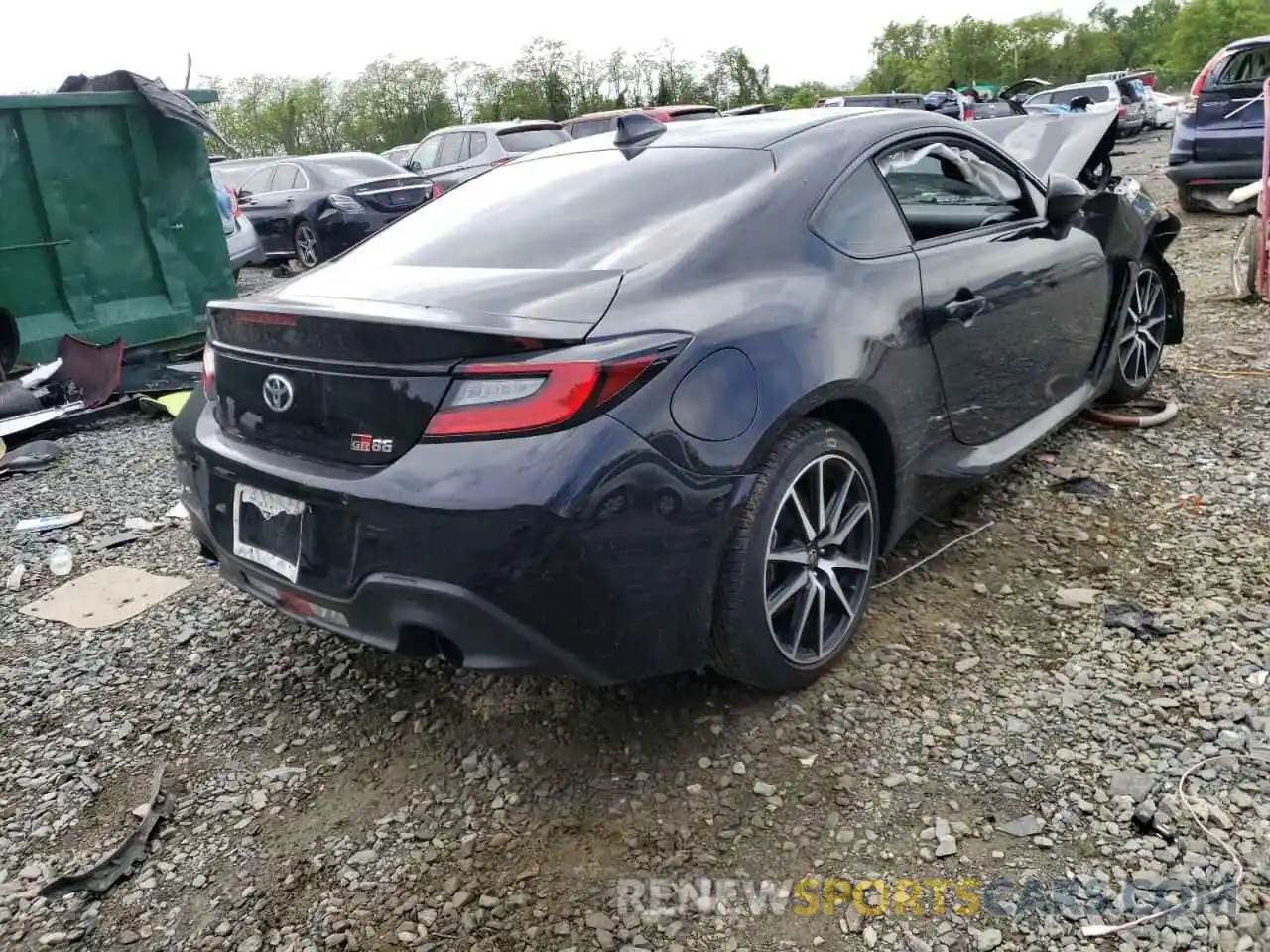 4 Photograph of a damaged car JF1ZNBC11N8751597 TOYOTA 86 2022