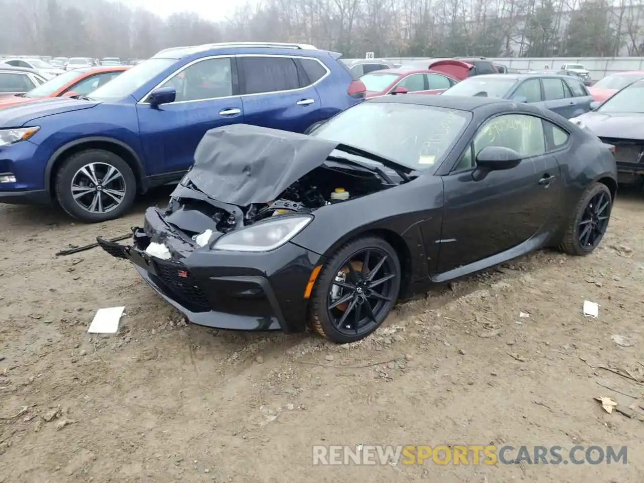 2 Photograph of a damaged car JF1ZNBF16N8752000 TOYOTA 86 2022