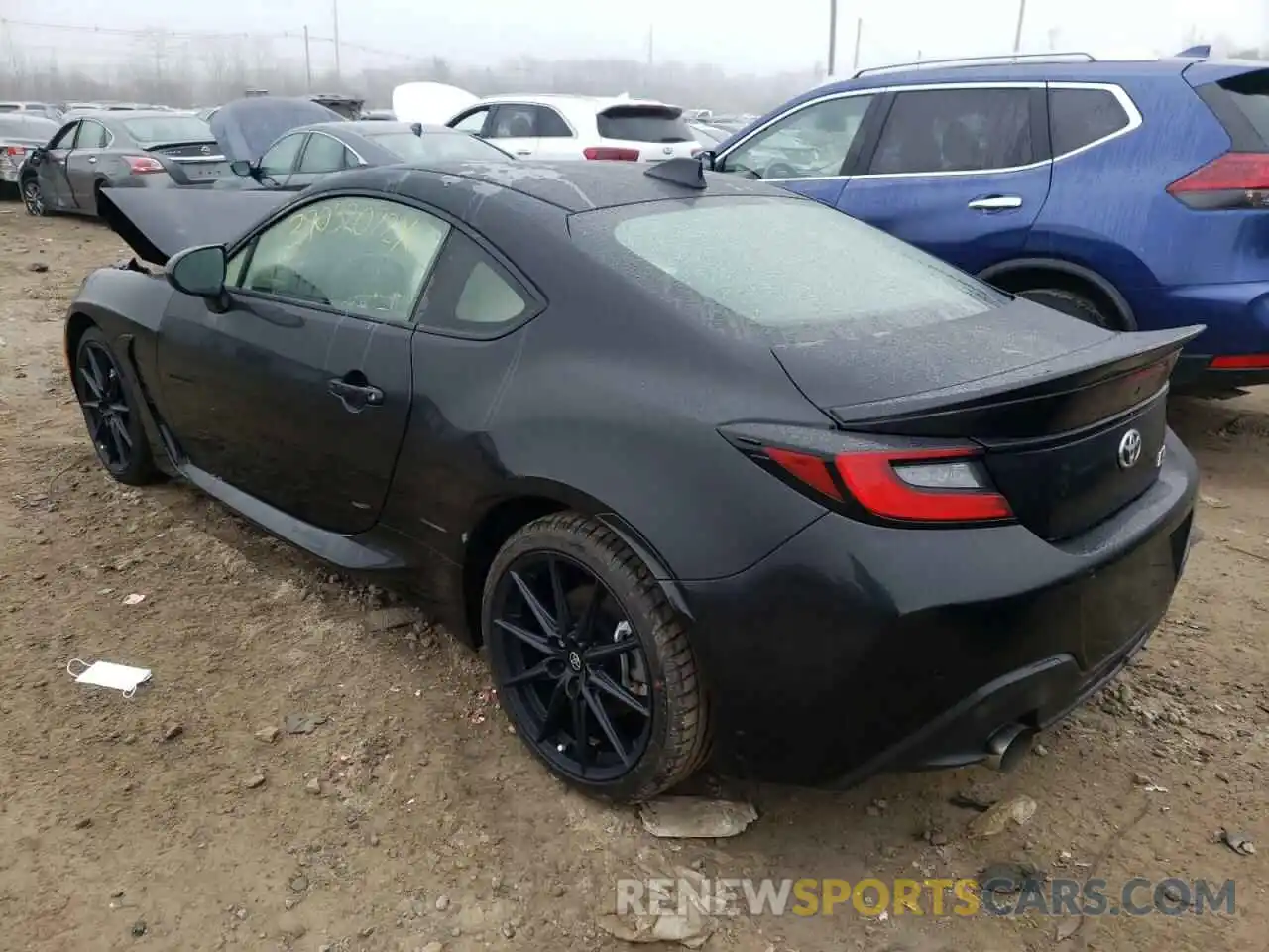 3 Photograph of a damaged car JF1ZNBF16N8752000 TOYOTA 86 2022