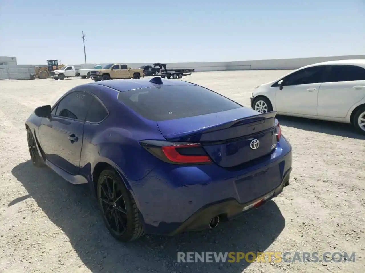 3 Photograph of a damaged car JF1ZNBF17N8750627 TOYOTA 86 2022