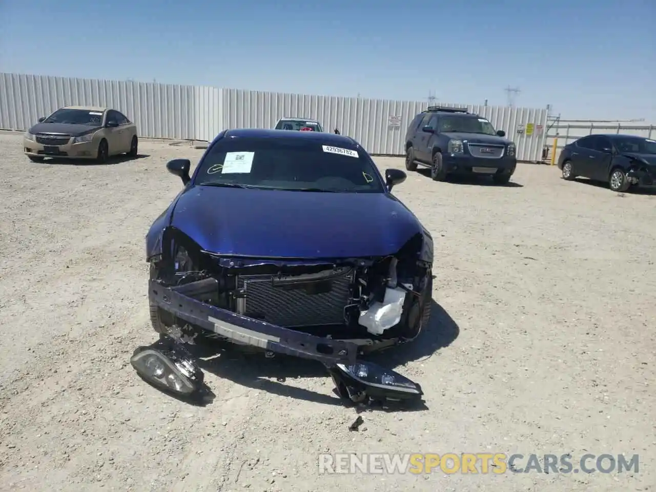 9 Photograph of a damaged car JF1ZNBF17N8750627 TOYOTA 86 2022