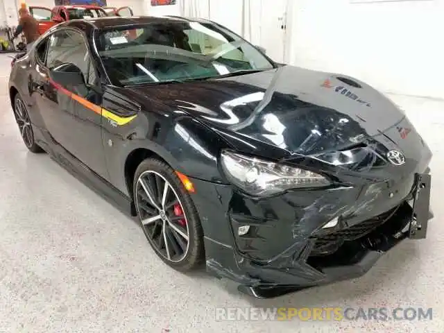 1 Photograph of a damaged car JF1ZNAE10K9700878 TOYOTA 86 GT 2019