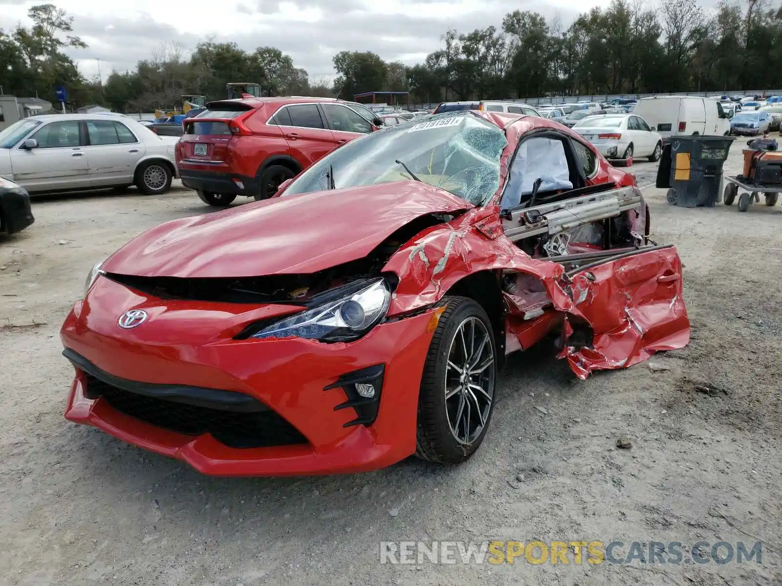 2 Photograph of a damaged car JF1ZNAE11K8701401 TOYOTA 86 GT 2019