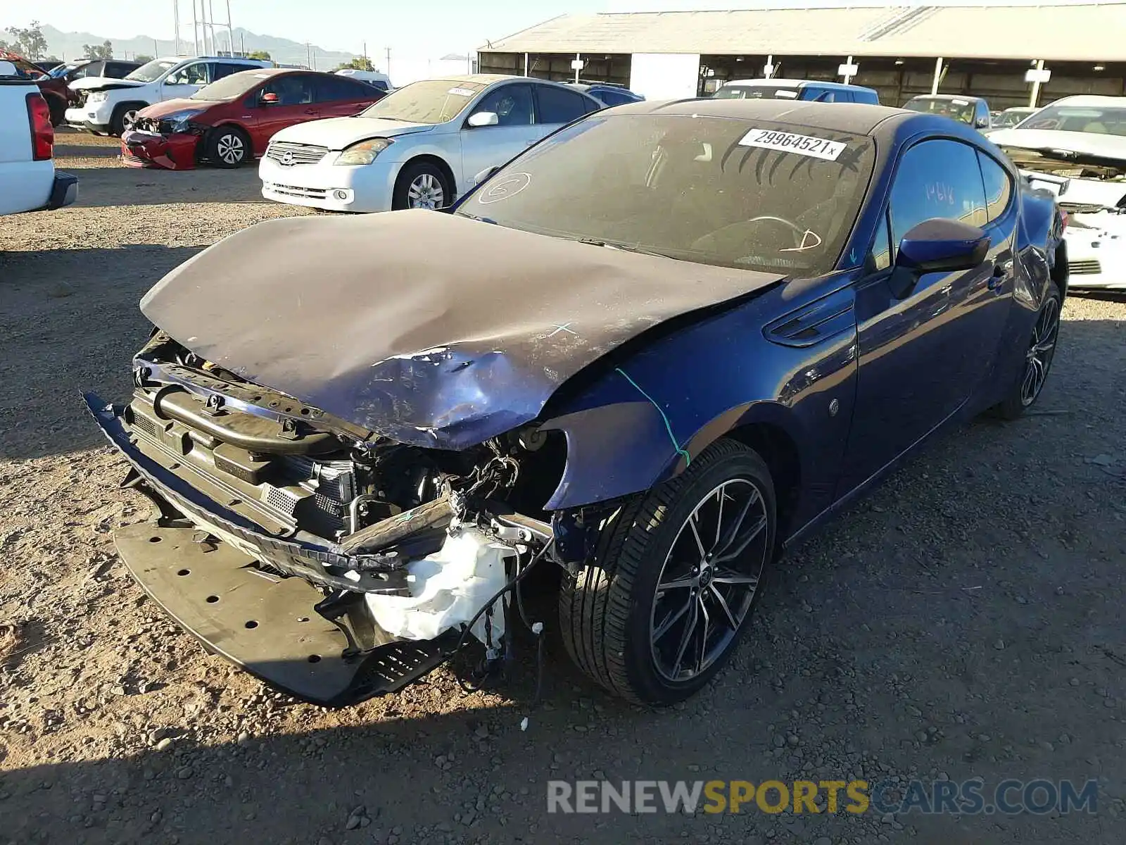 2 Photograph of a damaged car JF1ZNAE11K9700775 TOYOTA 86 GT 2019