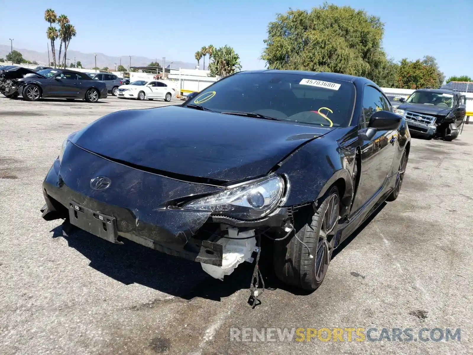 2 Photograph of a damaged car JF1ZNAE11K9701697 TOYOTA 86 GT 2019