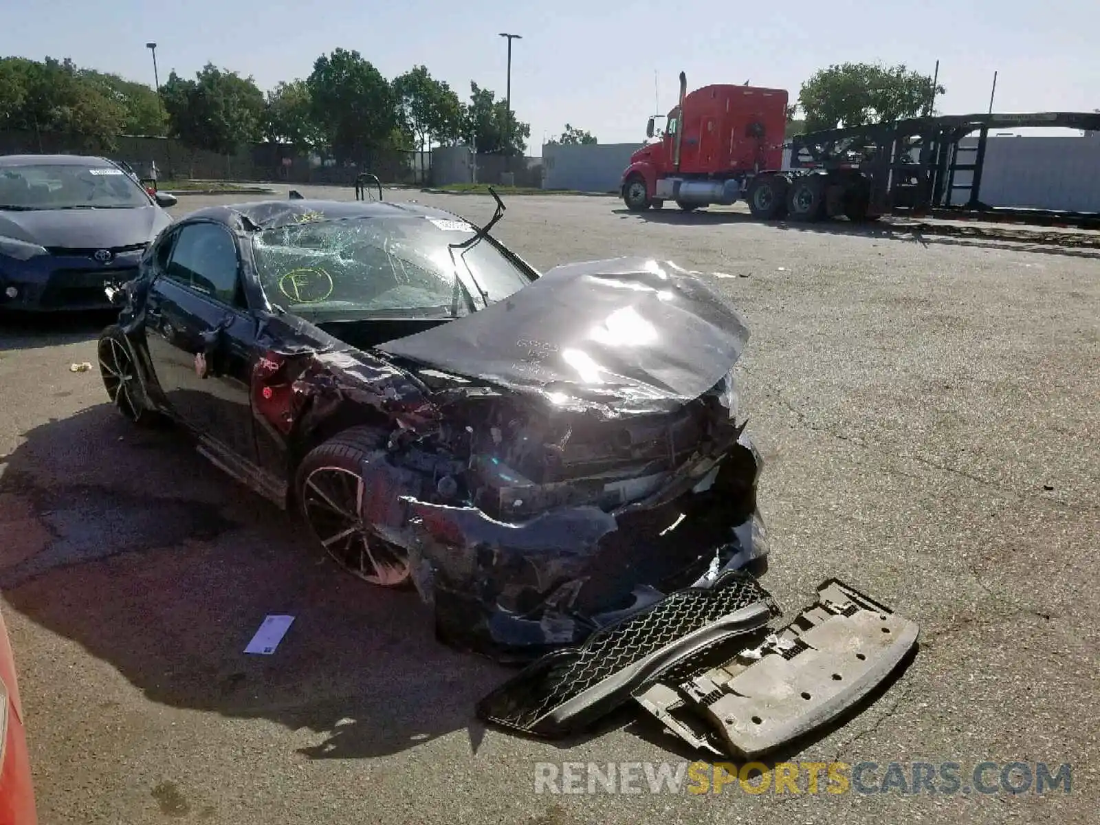 1 Photograph of a damaged car JF1ZNAE11K9701991 TOYOTA 86 GT 2019