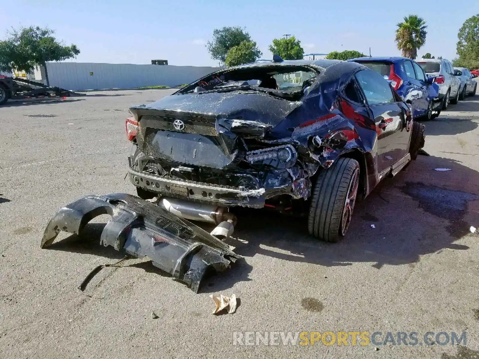 4 Photograph of a damaged car JF1ZNAE11K9701991 TOYOTA 86 GT 2019