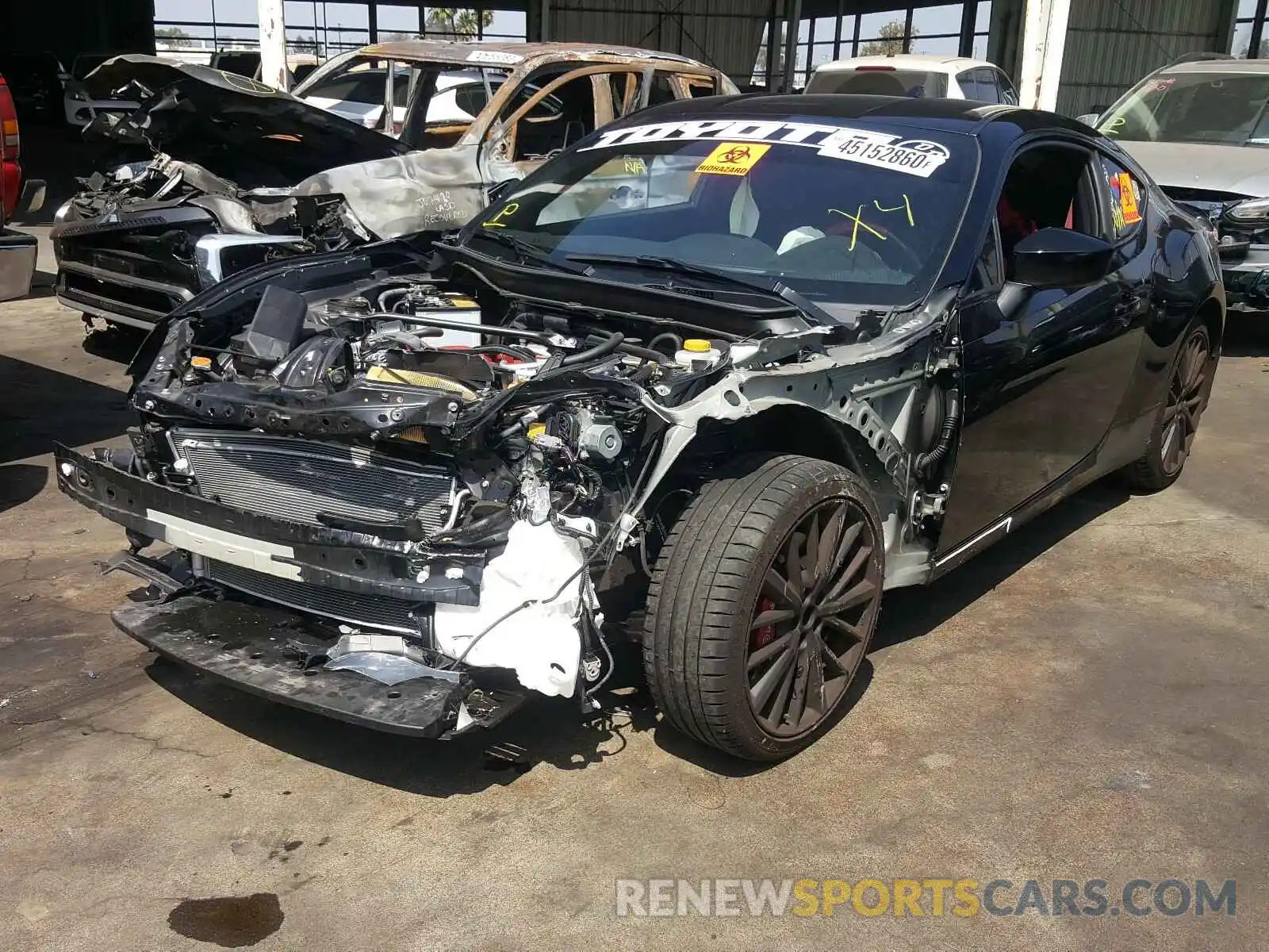 2 Photograph of a damaged car JF1ZNAE12K9701448 TOYOTA 86 GT 2019