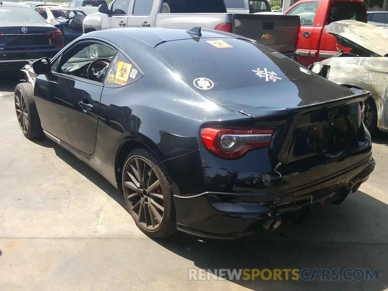 3 Photograph of a damaged car JF1ZNAE12K9701448 TOYOTA 86 GT 2019