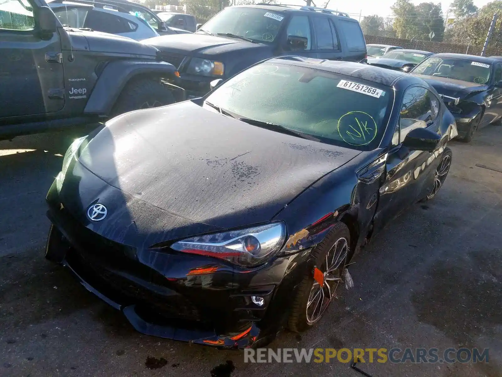 2 Photograph of a damaged car JF1ZNAE14K8700761 TOYOTA 86 GT 2019