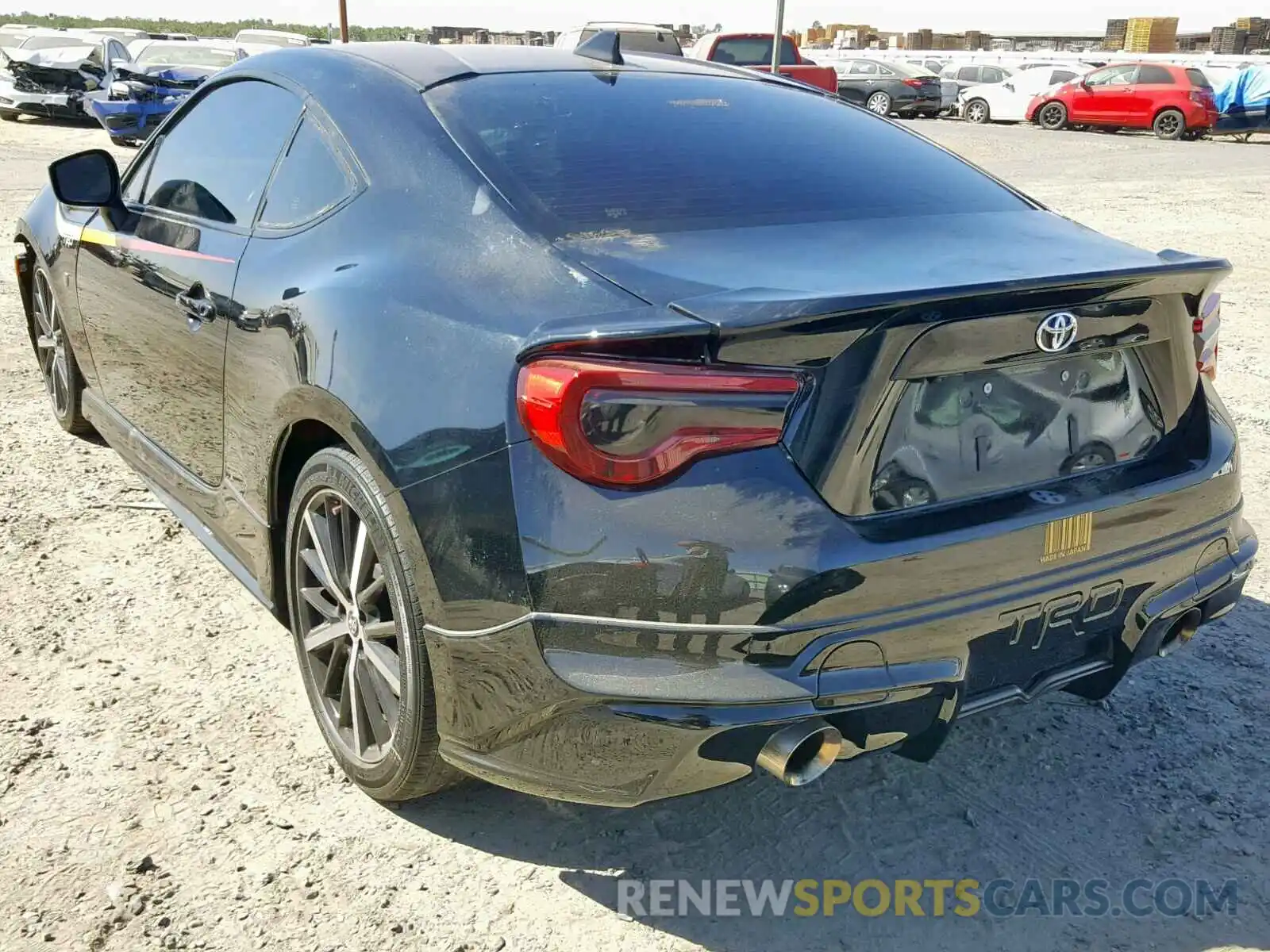 3 Photograph of a damaged car JF1ZNAE14K9700611 TOYOTA 86 GT 2019