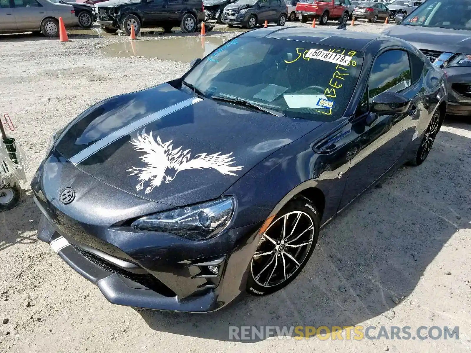 2 Фотография поврежденного автомобиля JF1ZNAE15K8701420 TOYOTA 86 GT 2019