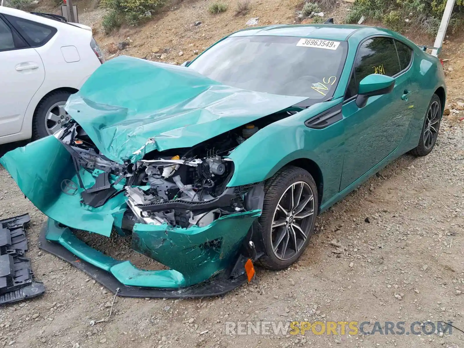 2 Photograph of a damaged car JF1ZNAE16K8700132 TOYOTA 86 GT 2019