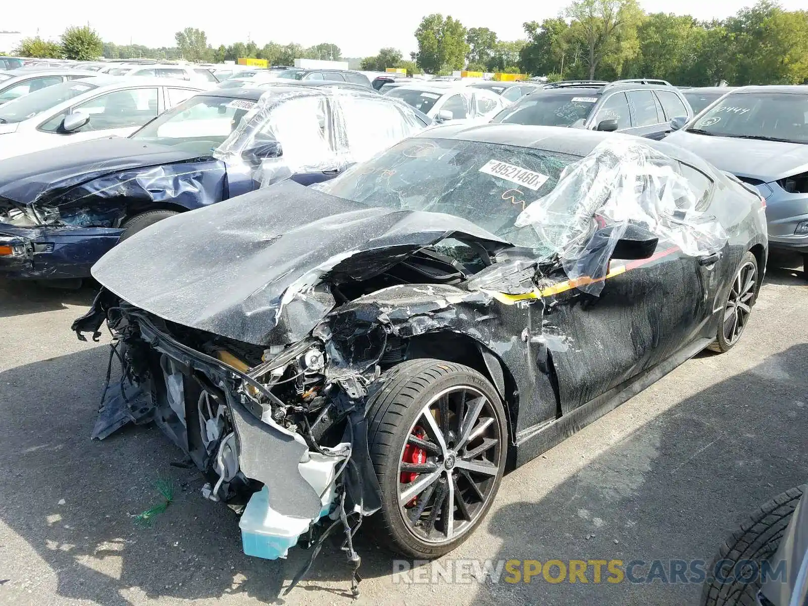2 Photograph of a damaged car JF1ZNAE16K9700979 TOYOTA 86 GT 2019