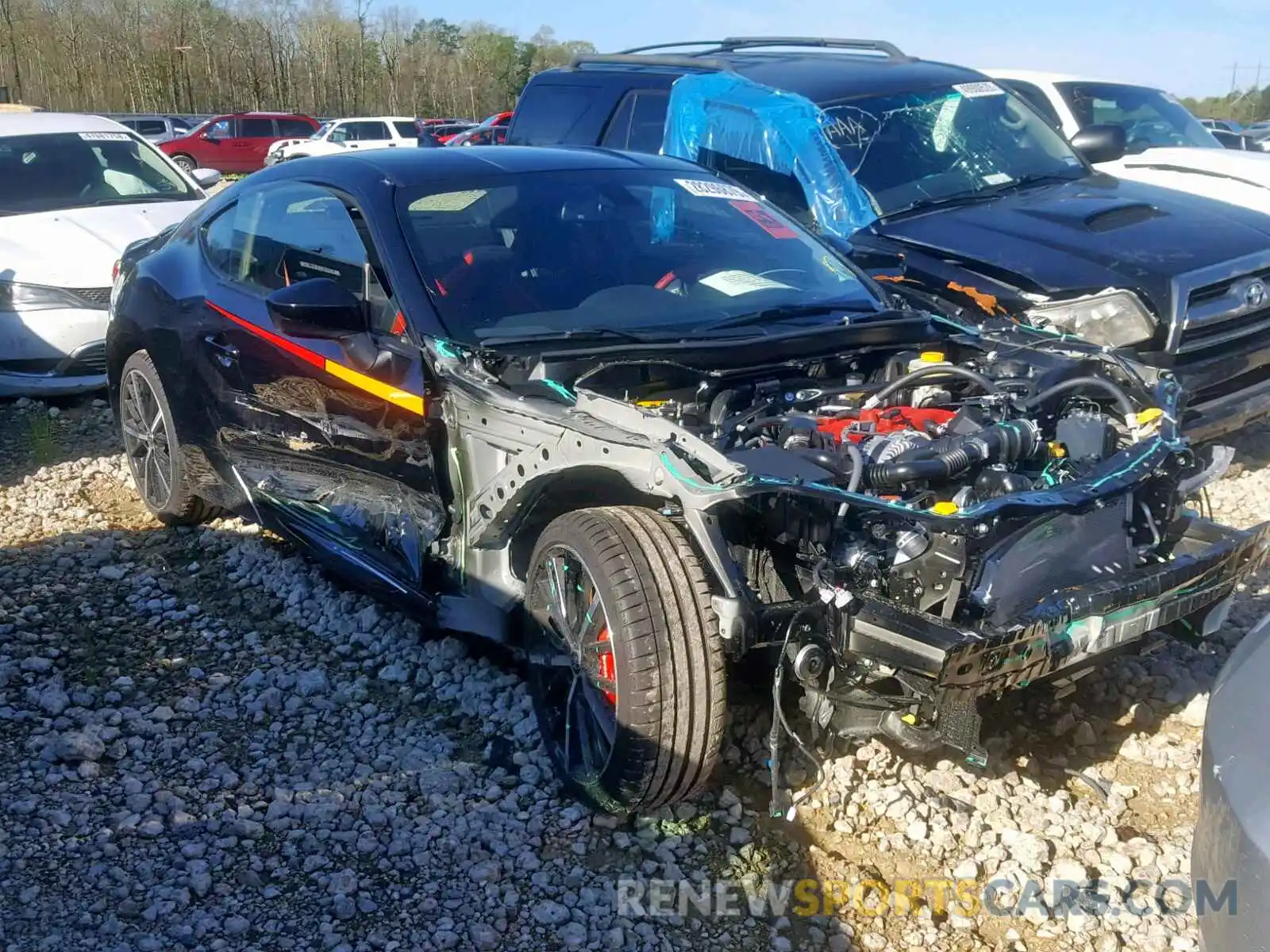 1 Photograph of a damaged car JF1ZNAE16K9701694 TOYOTA 86 GT 2019