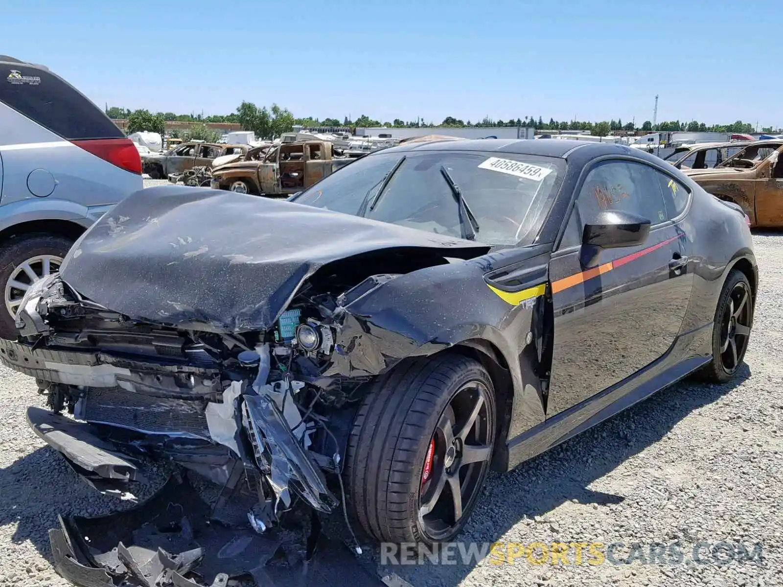 2 Photograph of a damaged car JF1ZNAE17K9700893 TOYOTA 86 GT 2019