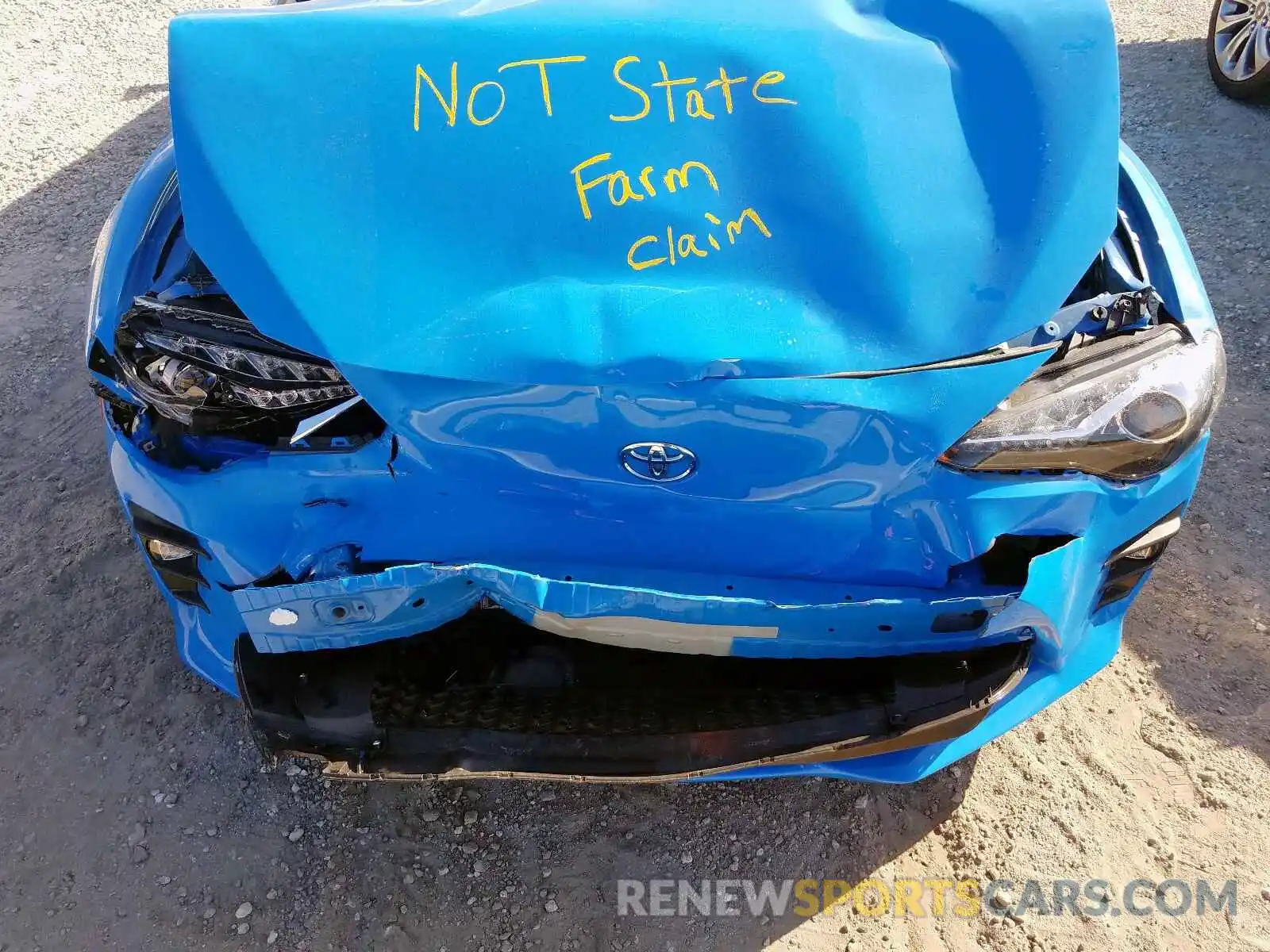 7 Photograph of a damaged car JF1ZNAE1XK8703017 TOYOTA 86 GT 2019