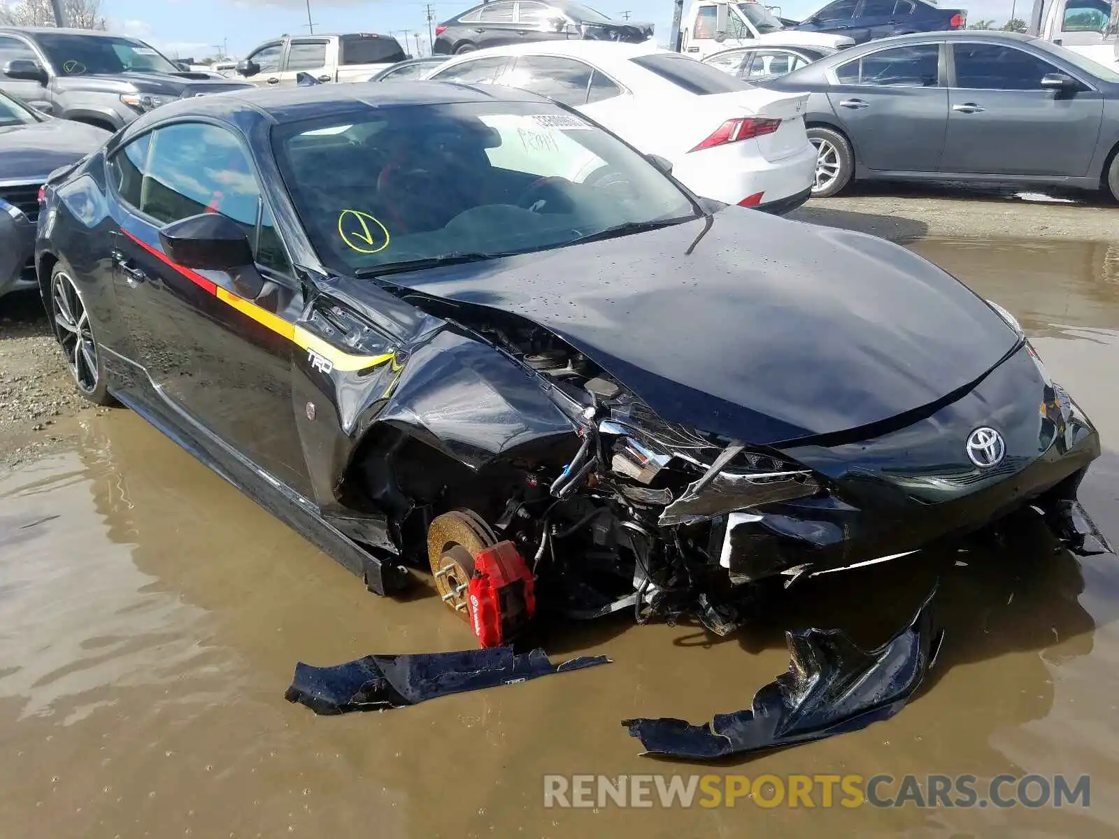 1 Photograph of a damaged car JF1ZNAE1XK9701147 TOYOTA 86 GT 2019