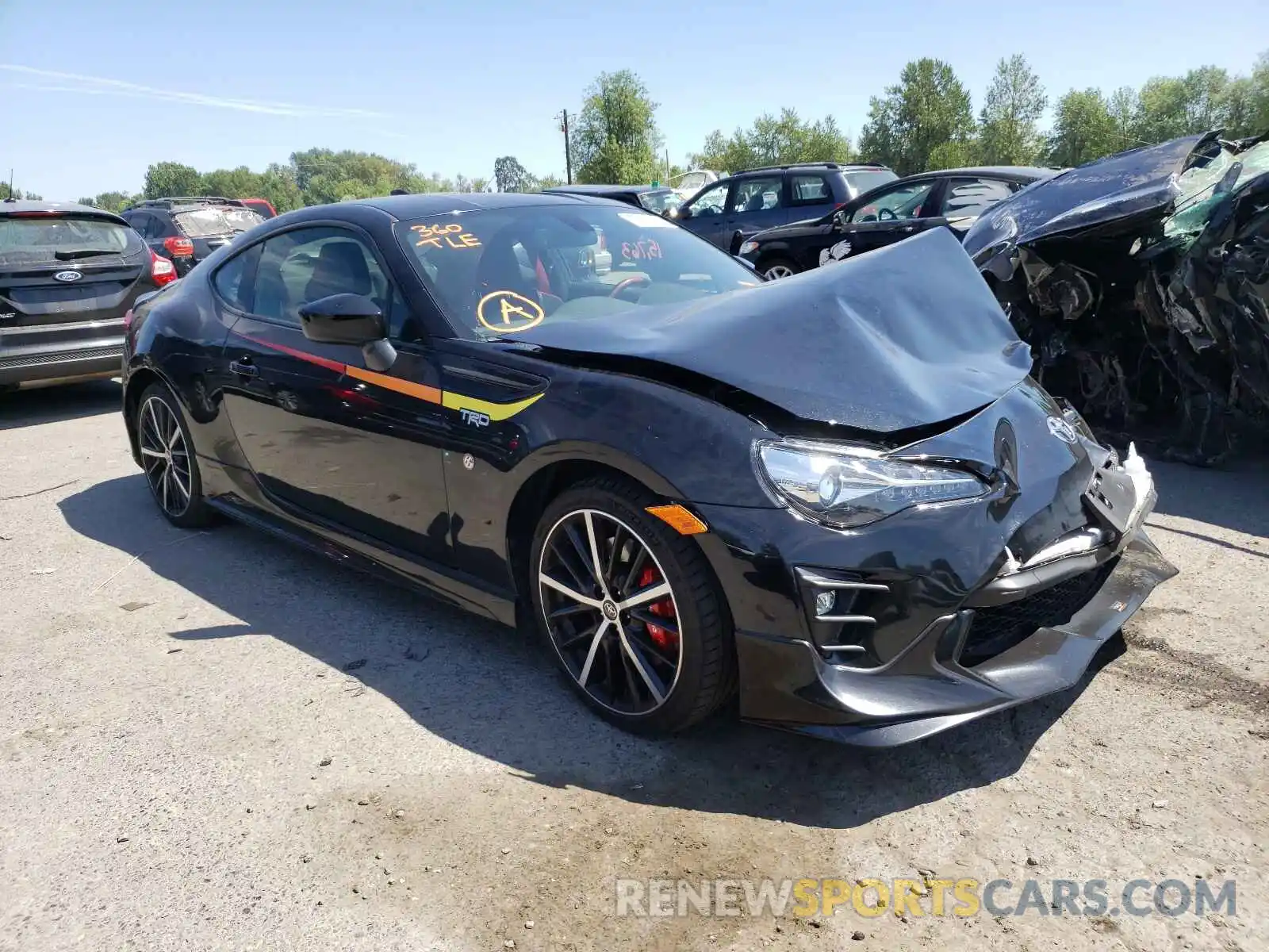 1 Photograph of a damaged car JF1ZNAE1XK9702055 TOYOTA 86 GT 2019