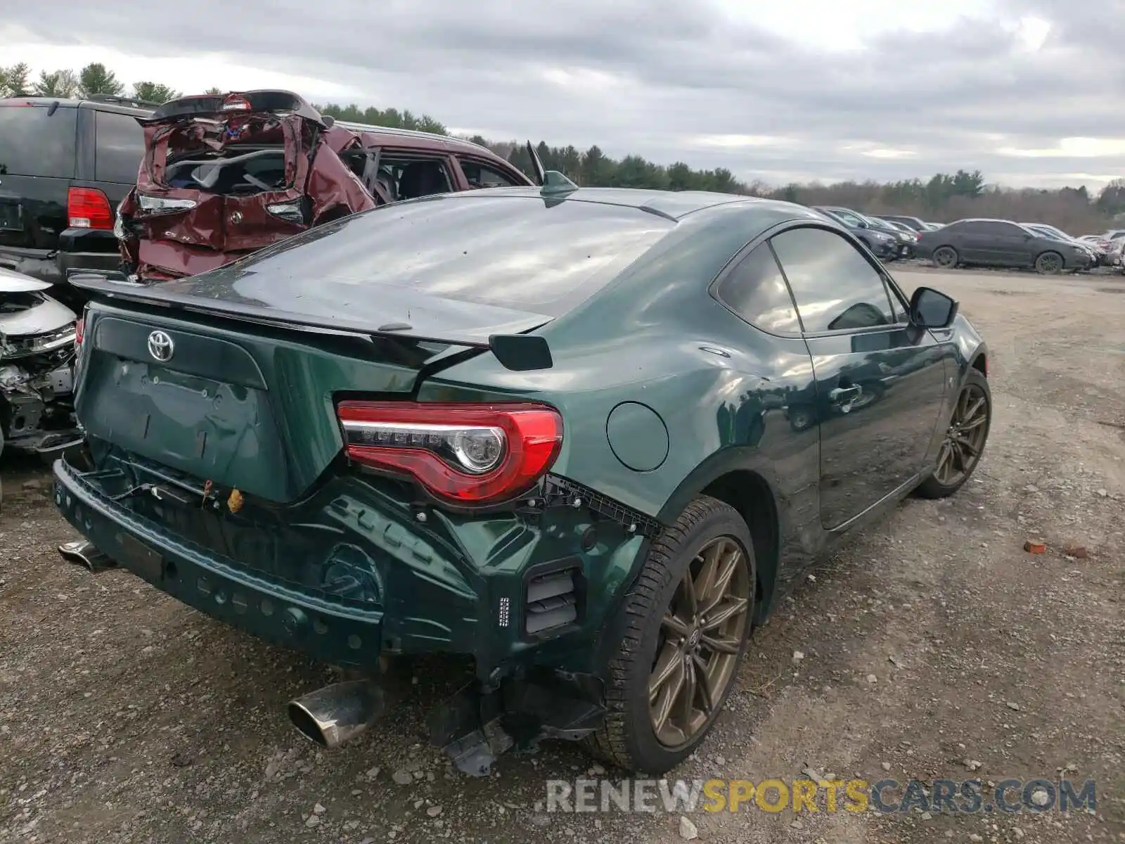 4 Фотография поврежденного автомобиля JF1ZNAE12L8750141 TOYOTA 86 GT 2020