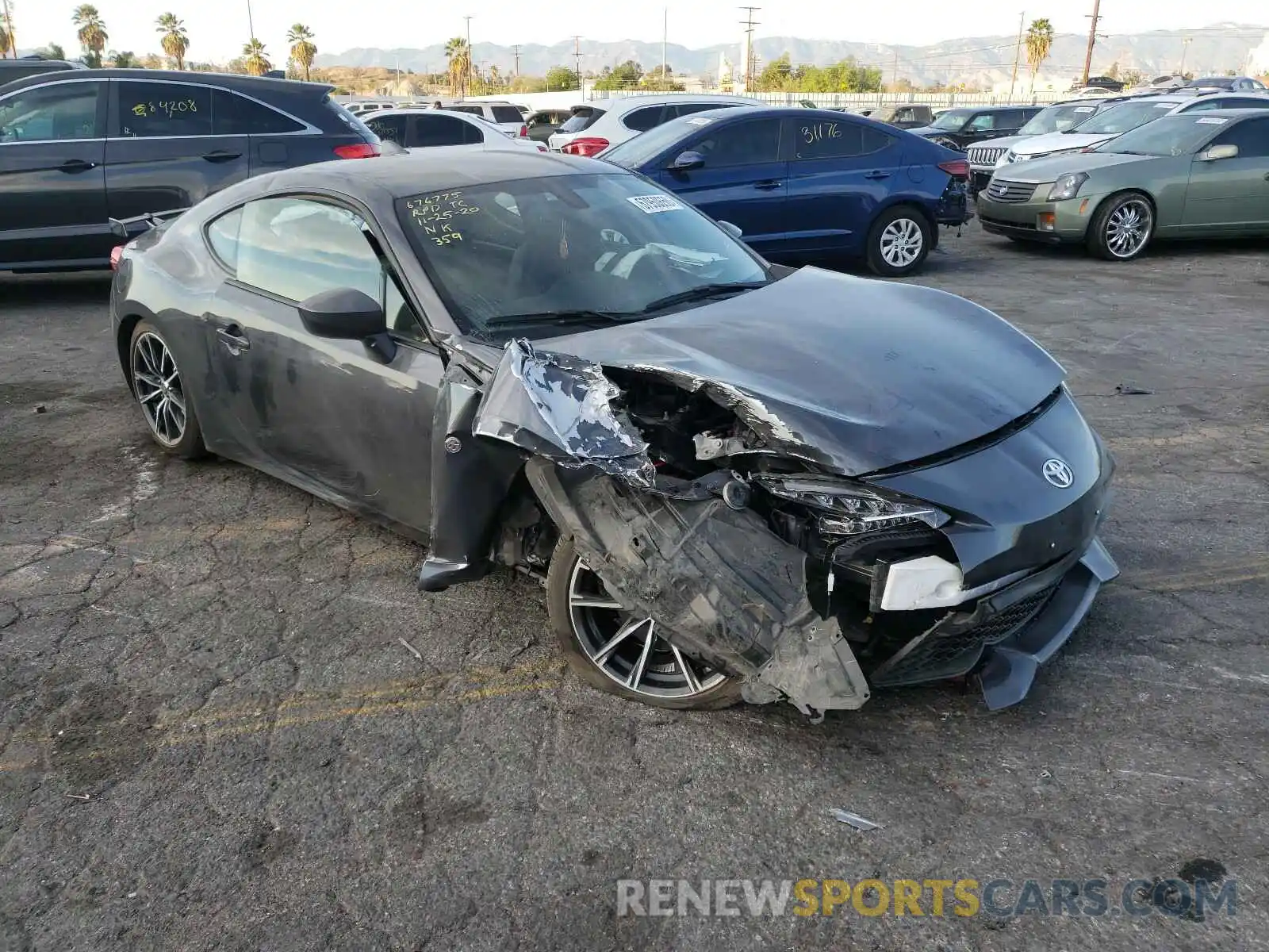 1 Photograph of a damaged car JF1ZNAE18L8751309 TOYOTA 86 GT 2020