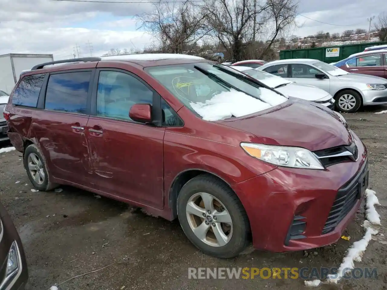 4 Photograph of a damaged car 5TDKZ3DC0KS985632 TOYOTA All Models 2019