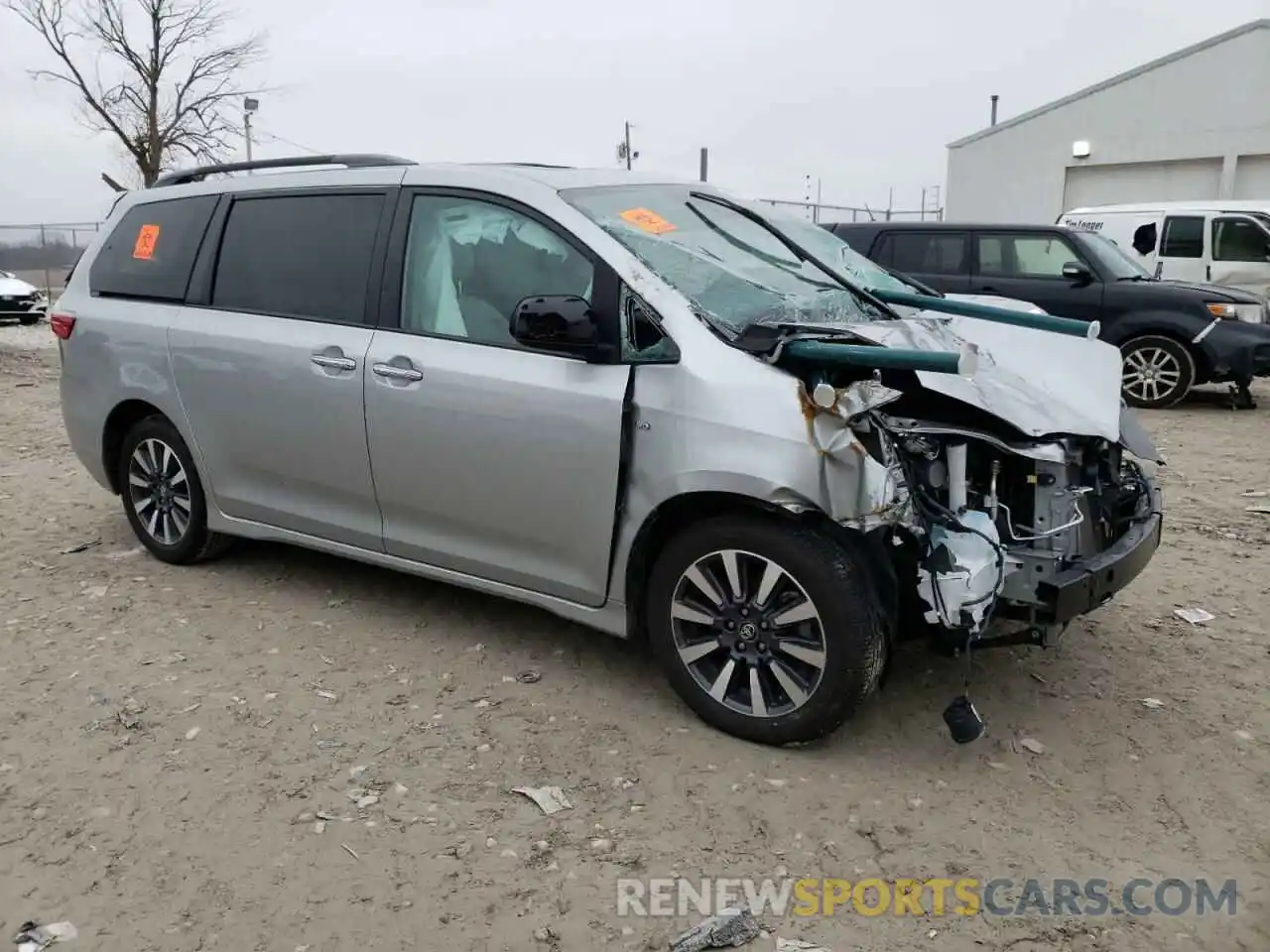 4 Photograph of a damaged car 5TDDZ3DC8LS241335 TOYOTA All Models 2020