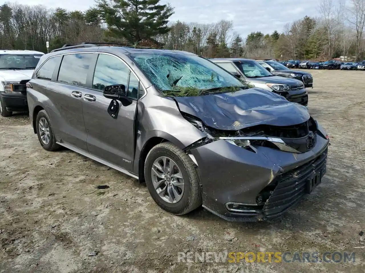 4 Photograph of a damaged car 5TDJSKFC1MS026797 TOYOTA All Models 2021
