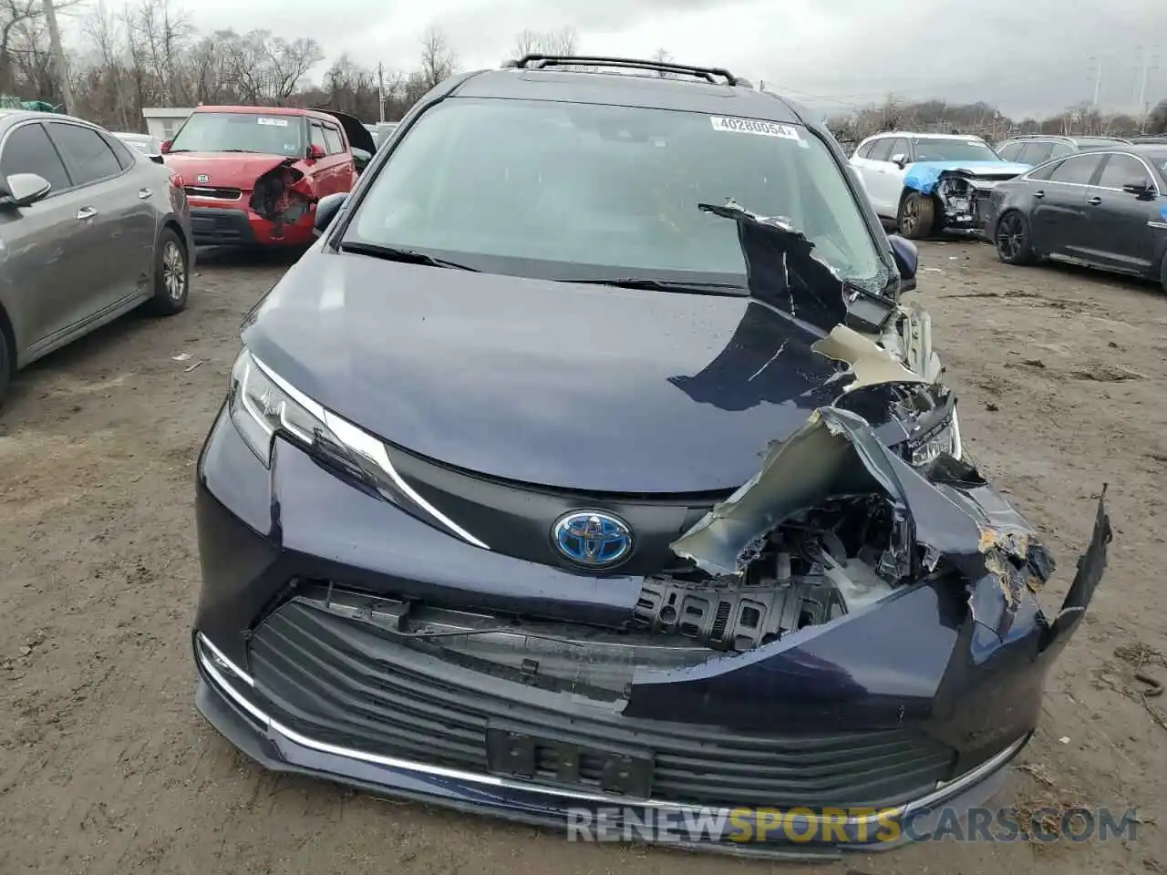 5 Photograph of a damaged car 5TDYRKEC5MS037653 TOYOTA All Models 2021