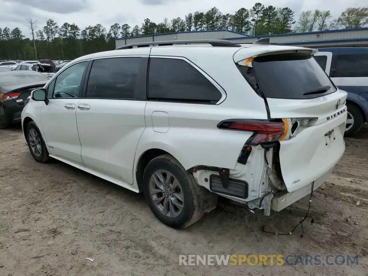 2 Photograph of a damaged car 5TDYSKFC1MS033019 TOYOTA All Models 2021