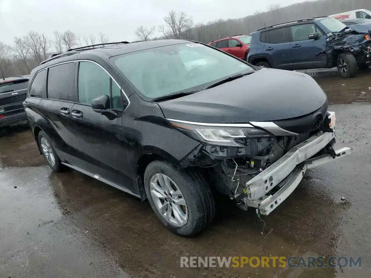 4 Photograph of a damaged car 5TDJRKEC7NS110962 TOYOTA All Models 2022