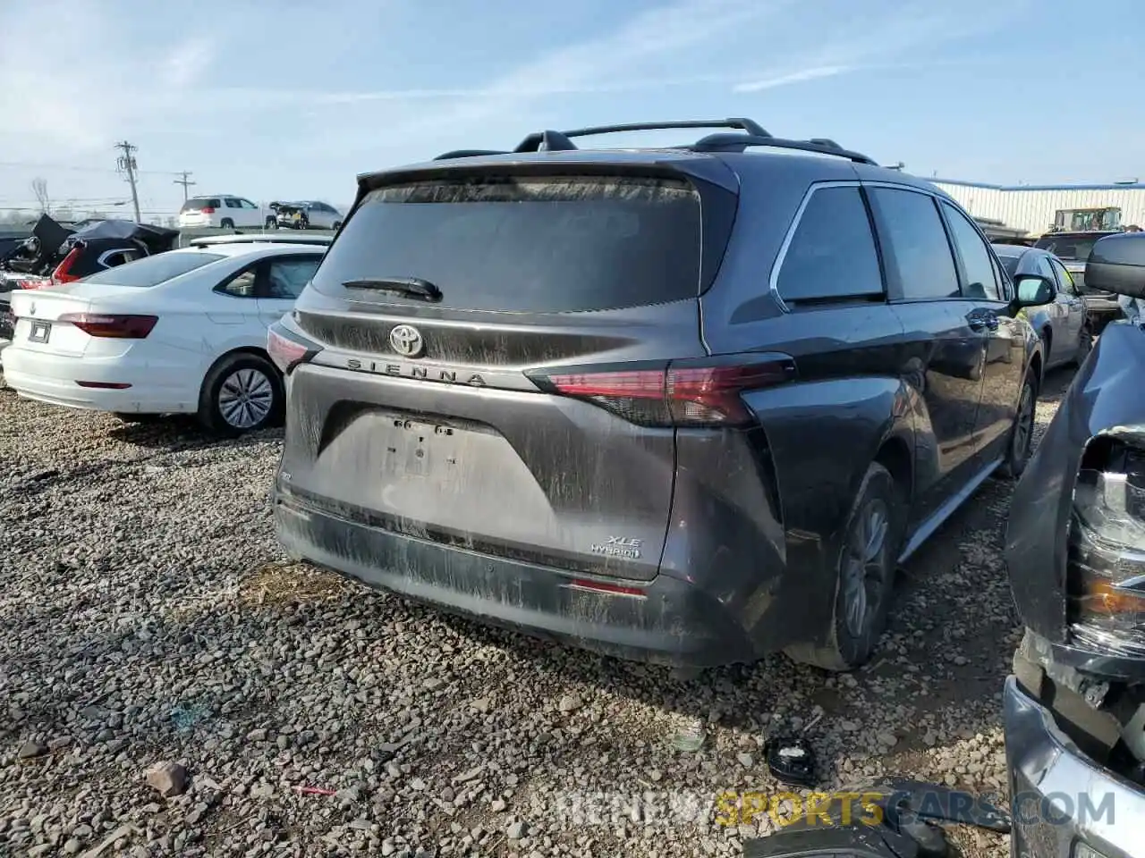 3 Photograph of a damaged car 5TDYSKFC2NS052874 TOYOTA All Models 2022