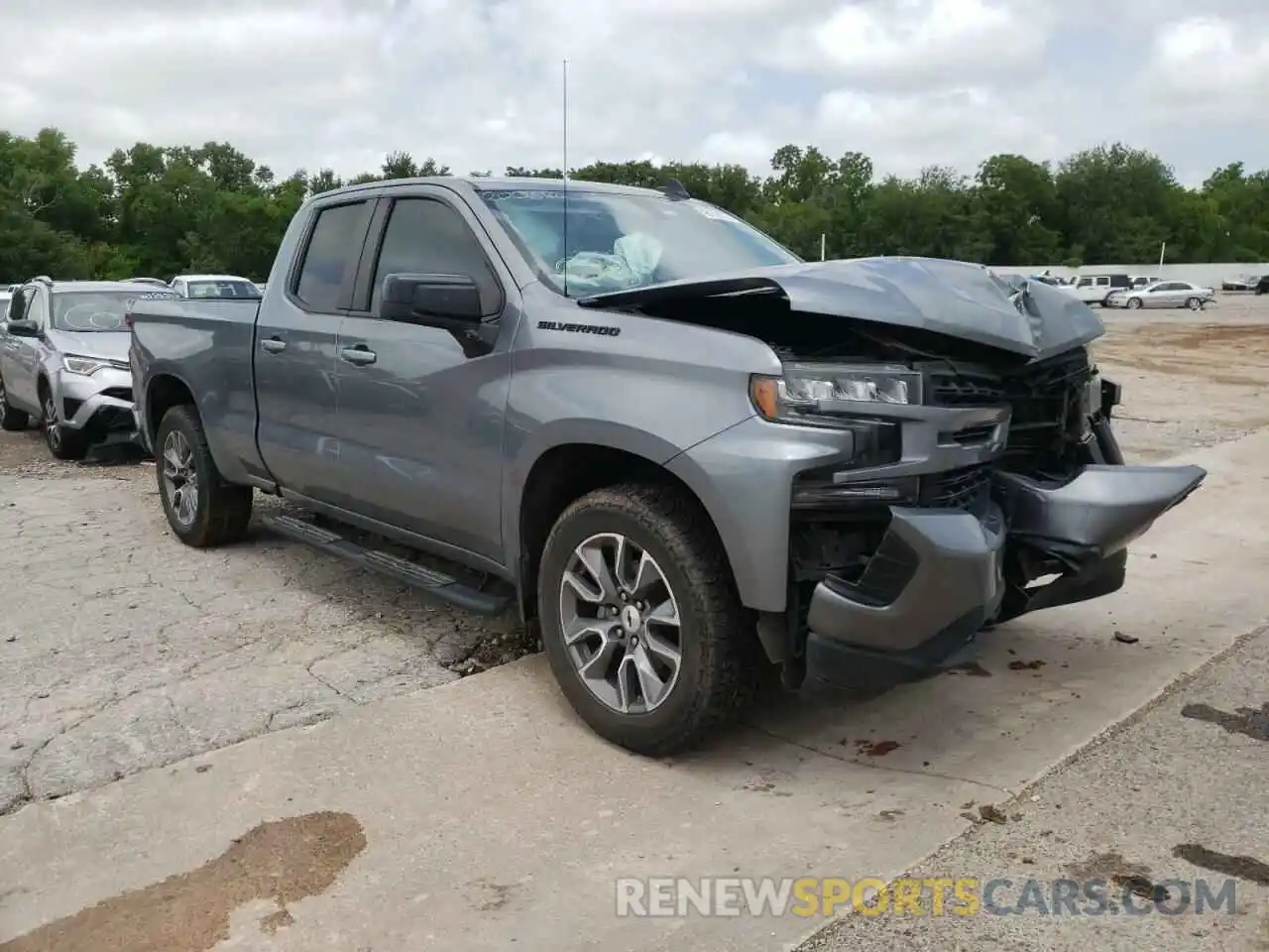 1 Photograph of a damaged car 1GCRWDEK4KZ200580 TOYOTA ALL OTHER 2019