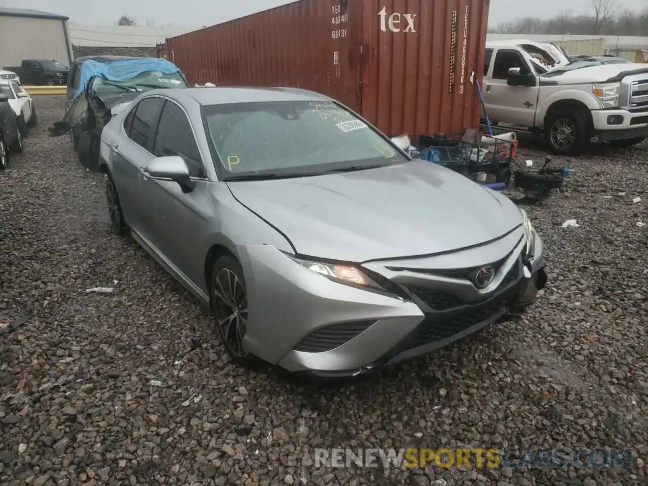 1 Photograph of a damaged car 4T1B11HK2KU764621 TOYOTA ALL OTHER 2019