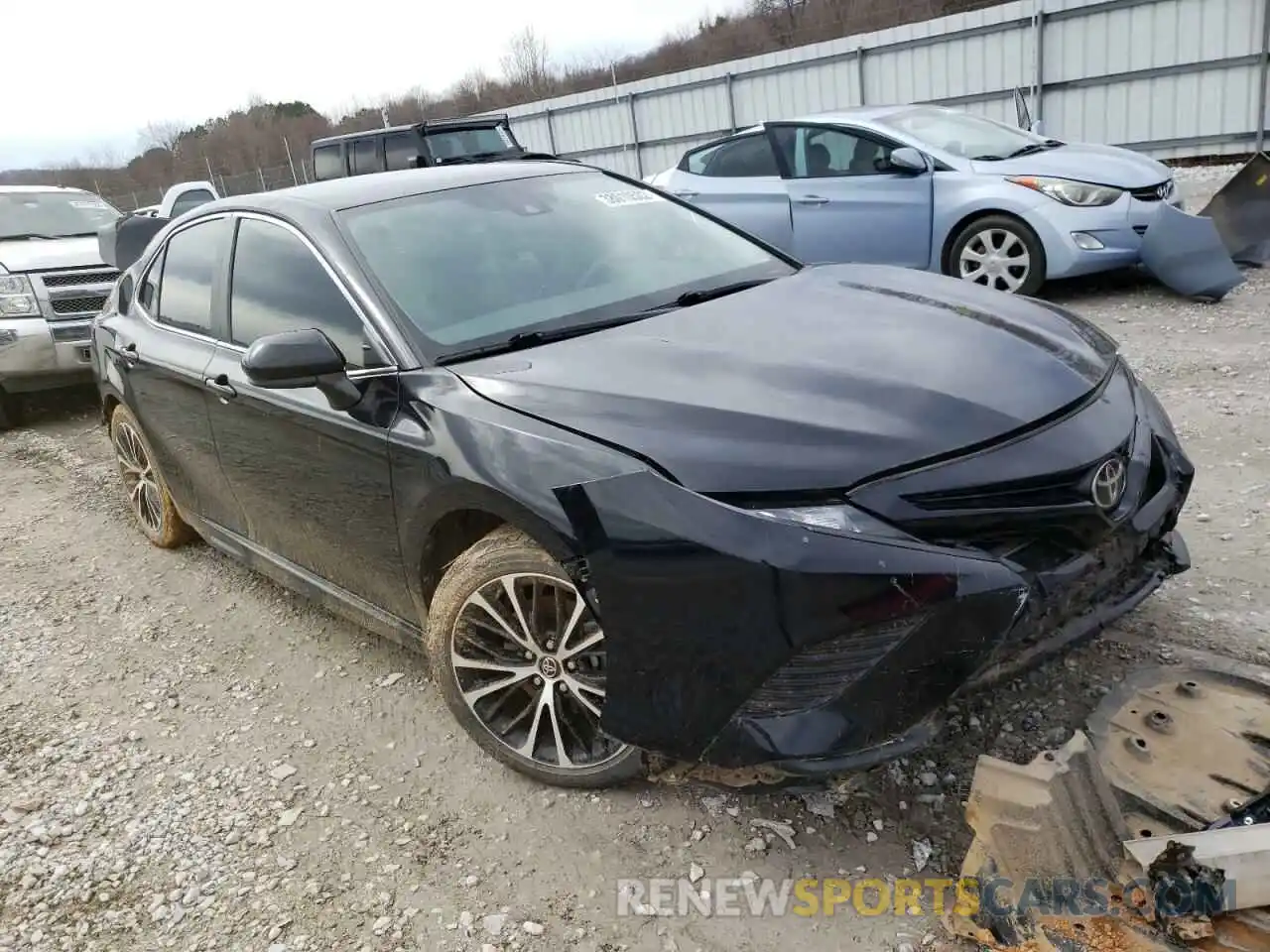 1 Photograph of a damaged car 4T1B11HK8KU698687 TOYOTA ALL OTHER 2019