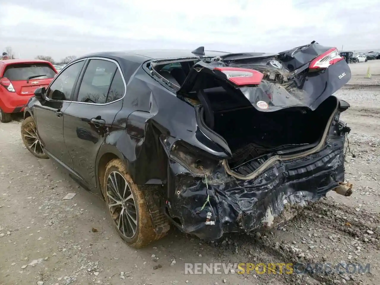 3 Photograph of a damaged car 4T1B11HK8KU698687 TOYOTA ALL OTHER 2019