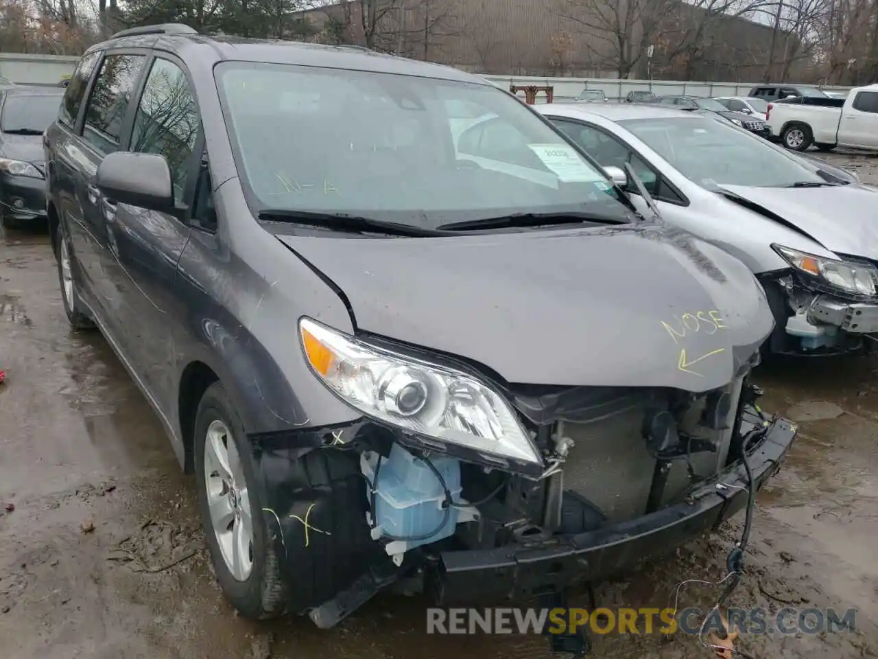 1 Photograph of a damaged car 5TDKZ3DC7KS973641 TOYOTA ALL OTHER 2019