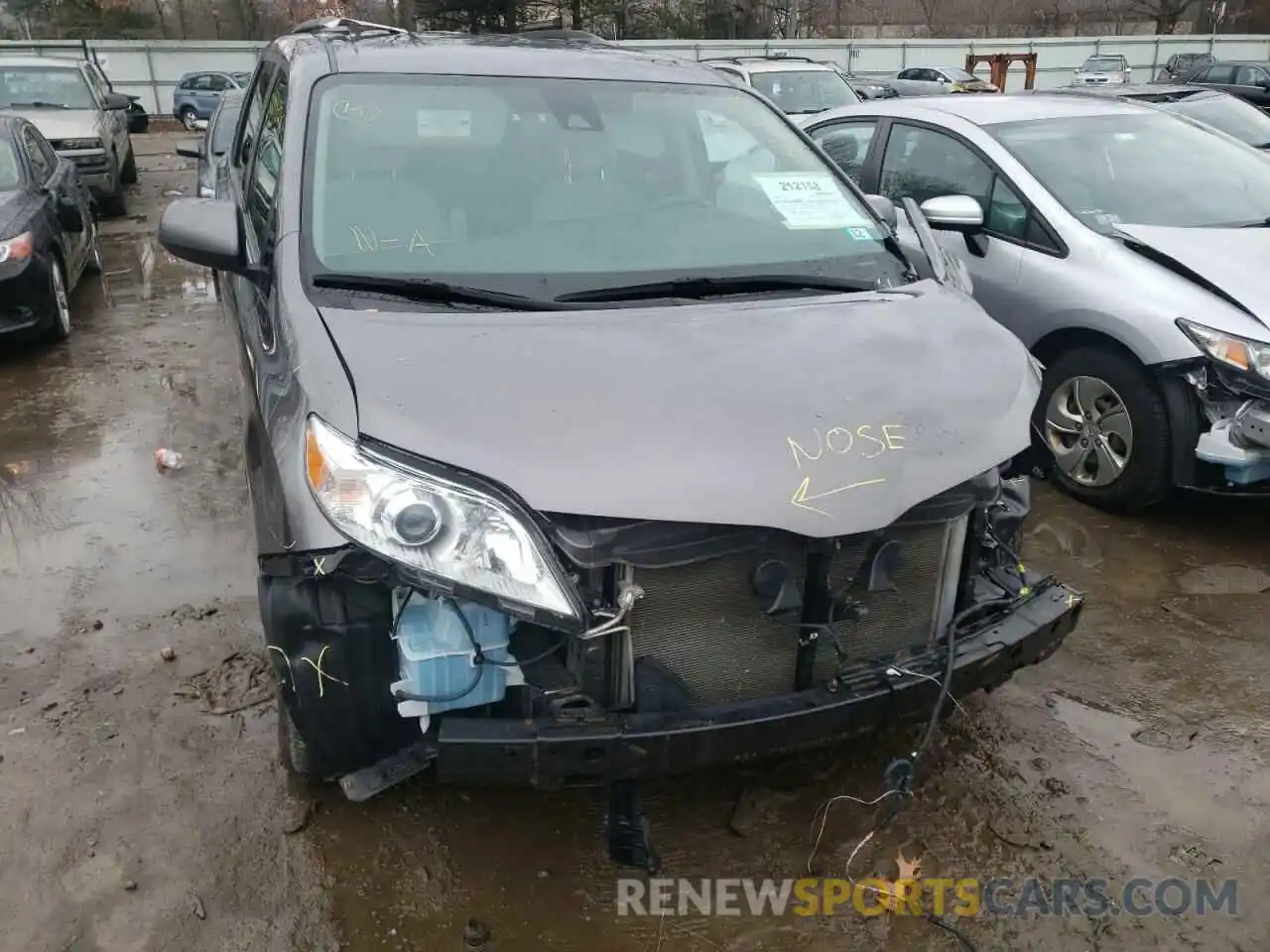 9 Photograph of a damaged car 5TDKZ3DC7KS973641 TOYOTA ALL OTHER 2019