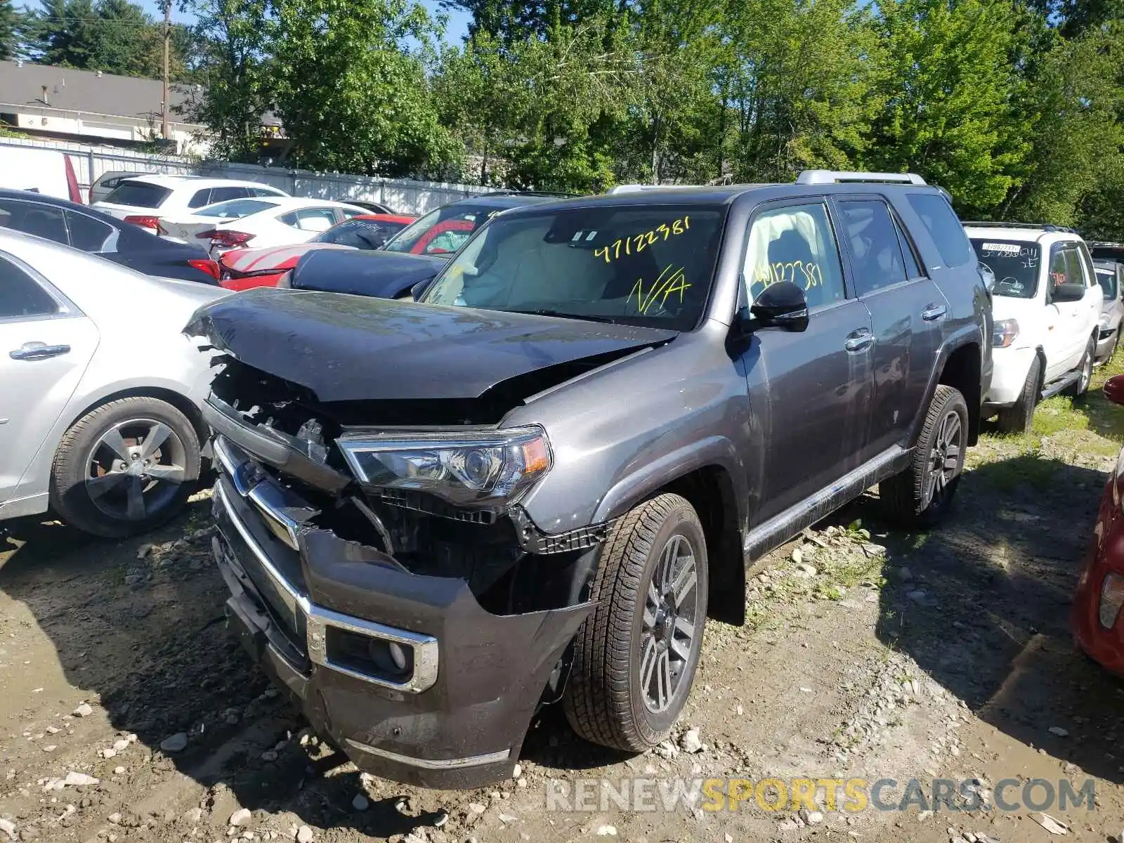 2 Photograph of a damaged car JTEBU5JR0L5834747 TOYOTA ALL OTHER 2020